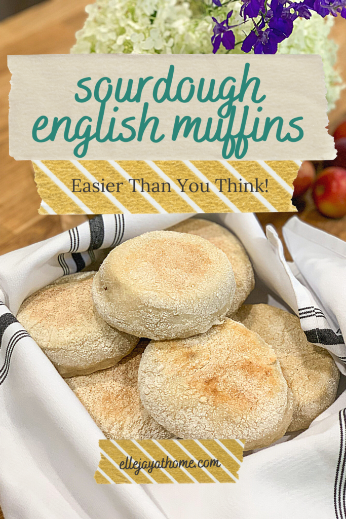 PIN ME! Sourdough English Muffins: Easier Than You Think!