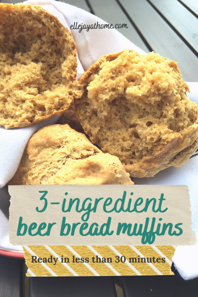 Nothing beats a basket of muffins, especially when they're only 3 ingredients and bake up in under 30 minutes!