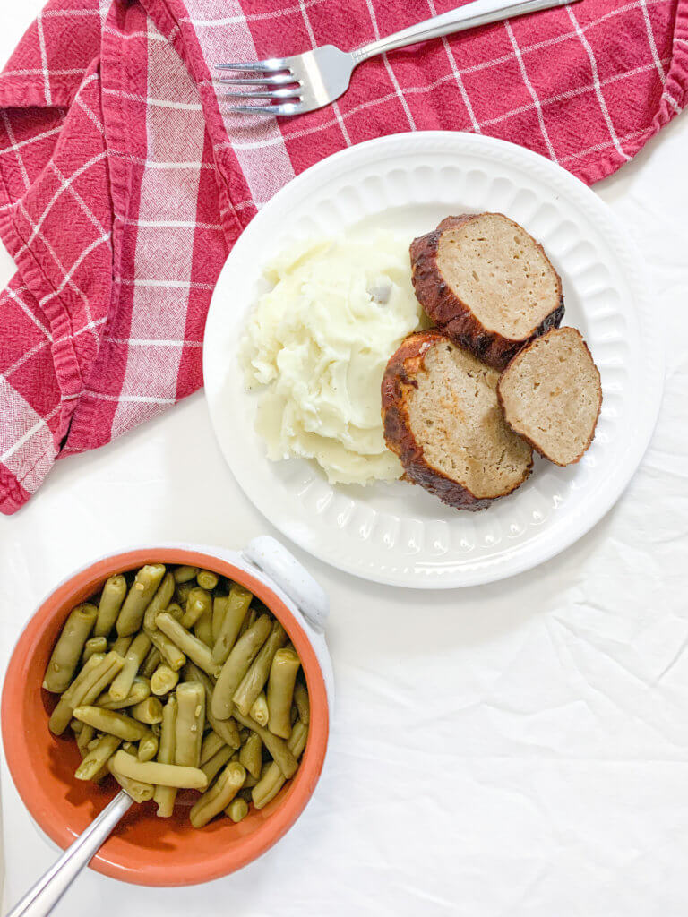 how long to cook turkey meatloaf in air fryer