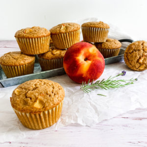 peach muffins