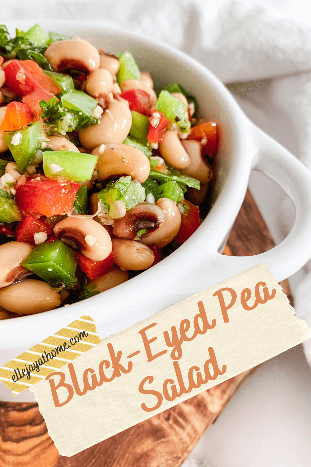 How to Make Hattie B's BlackEyed Pea Salad at Home Elle Jay at Home