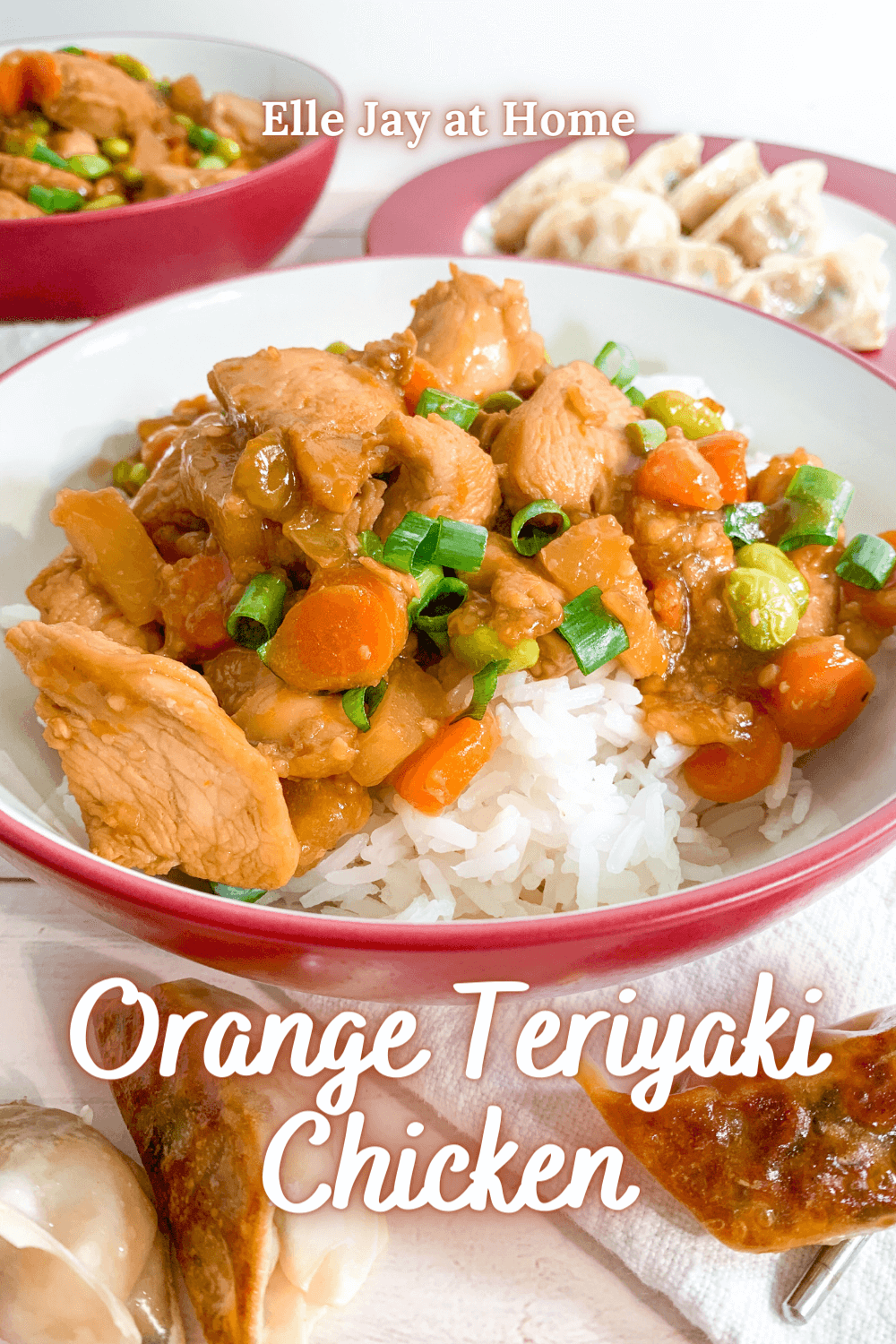 Orange Teriyaki Chicken That&amp;#39;s Better Than Takeout - Elle Jay at Home