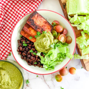 tofu burrito bowls