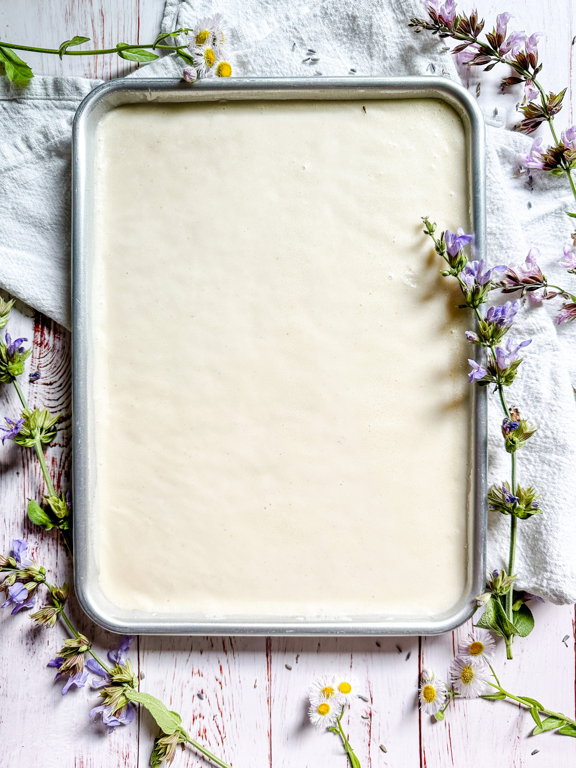 Brown Butter Vanilla Texas Sheet Cake