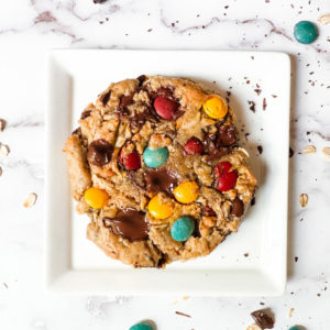 Small Batch Vegan Monster Cookie